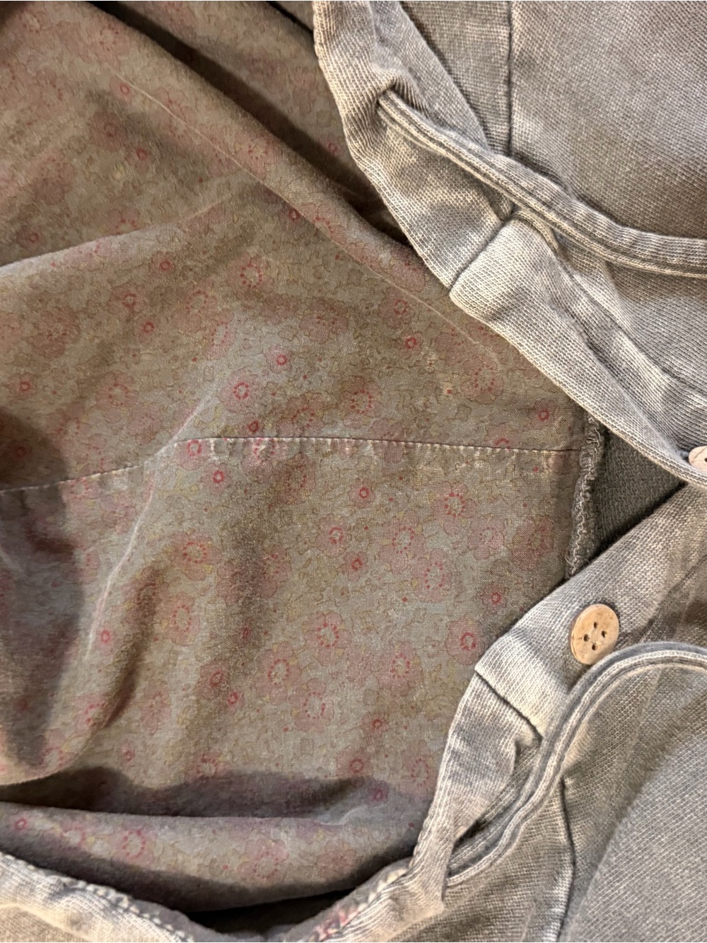 Three Bird Nest Janelle Peace Patch Sweatshirt Top - small - Picture 7 of 10